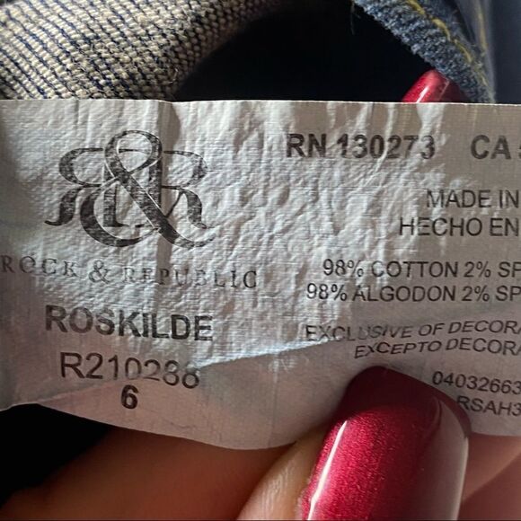 Rock & Republic | Roskilde Denim Capri’s - Picture 8 of 8